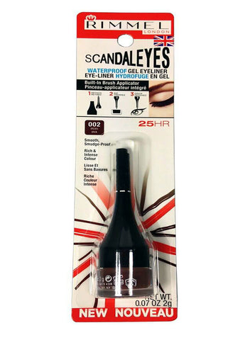Rimmel Scandaleyes Waterproof Gel Eyeliner #002 Brown