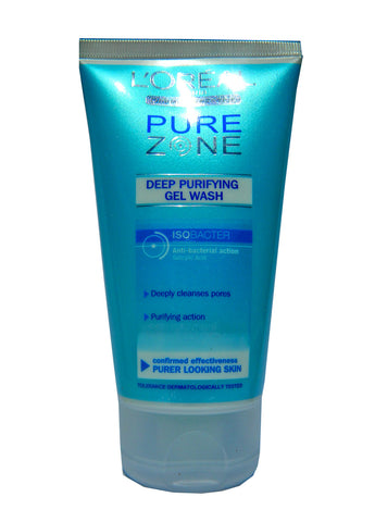 L'Oreal Dermo Expertise Pure Zone Deep Purifying Gel Wash 150 ml