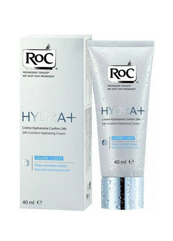 RoC Hydra+ 24h Comfort Hydrating Light Cream 40ml