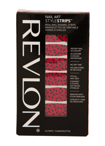 Revlon NAIL ART STYLE Stripes #12171 Lips and Tips