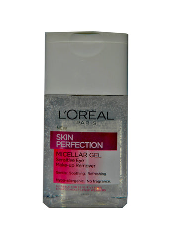 L'Oreal Skin Perfection Micellar Gel Sensitive Eye Makeup Remover 125 ml