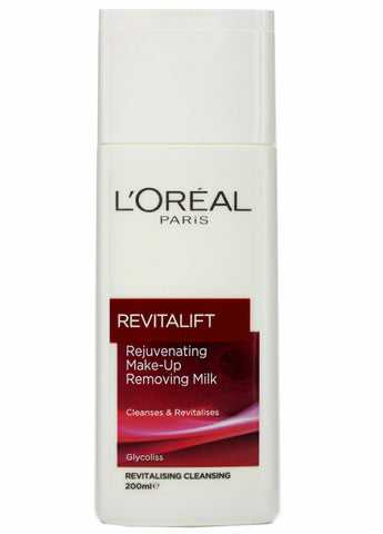 L'Oreal Revitalift Rich Rejuvenating MakeUp Removing Milk 200ml