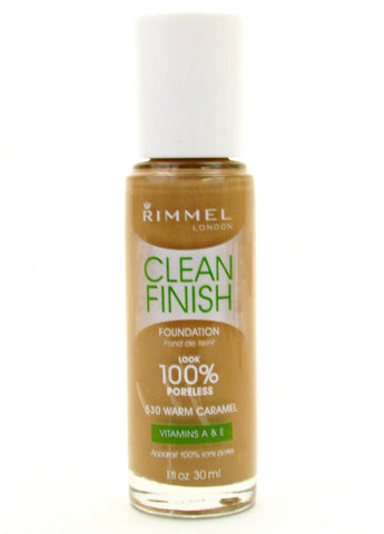 Rimmel Clean Finish Foundation #530 Warm Caramel